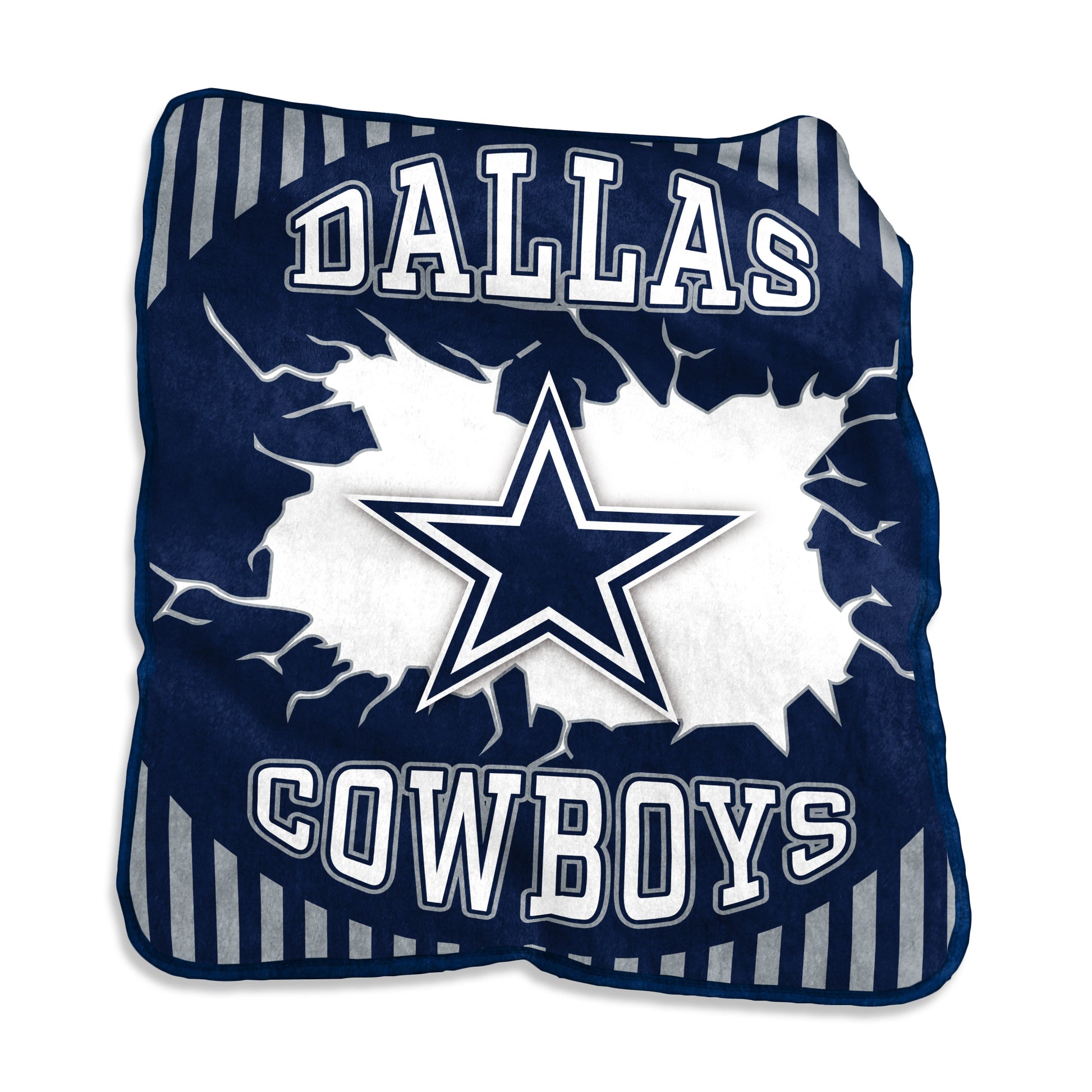 Dallas Cowboys Lightning Raschel Throw