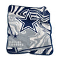 Dallas Cowboys Swirl Raschel Throw