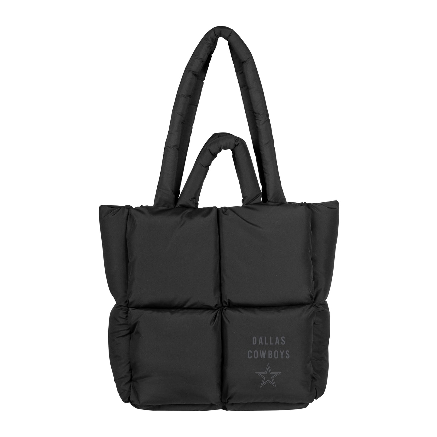 Dallas Cowboys Black Puff Tote