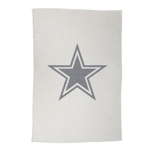 Dallas Cowboys Oversized Logo Sublimated Sweatshirt Blanket