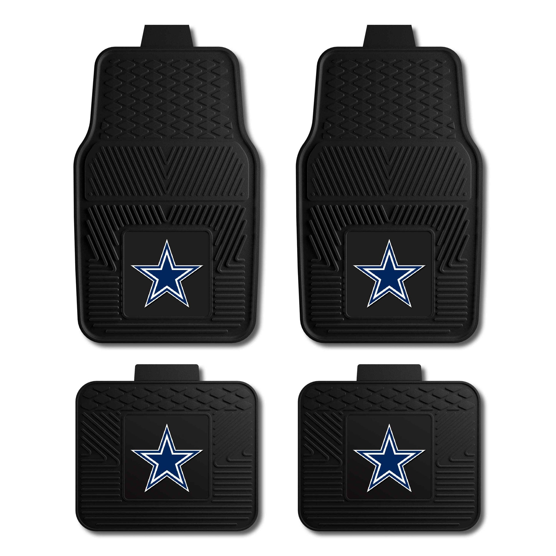 NFL - Dallas Cowboys 4-pc Vinyl Car Mat Set