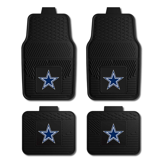 NFL - Dallas Cowboys 4-pc Vinyl Car Mat Set