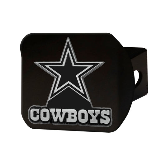 NFL - Dallas Cowboys Chrome on Black Hitch Cover
