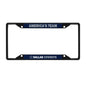 Dallas Cowboys License Black Trinity Plate Frame