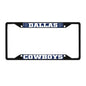 NFL - Dallas Cowboys Black License Plate Frame