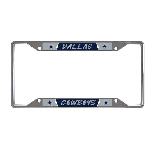 Trinity Dallas Cowboys License Chrome Plate Frame