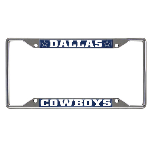 NFL - Dallas Cowboys Chrome License Plate Frame