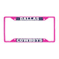 NFL - Dallas Cowboys-Pink License Plate Frame