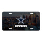 Dallas Cowboys Flat Metal License Plate