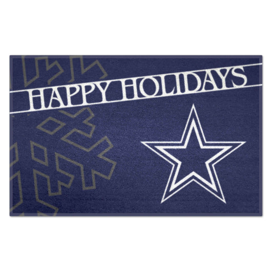 NFL - Dallas Cowboys Starter Mat - Happy Holidays