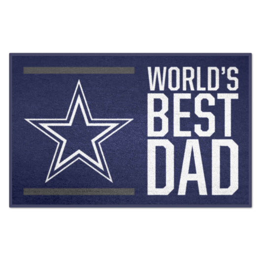 NFL - Dallas Cowboys Starter Mat - World's Best Dad