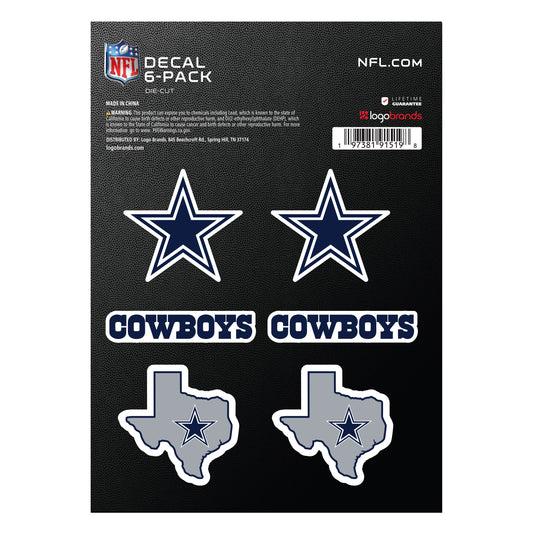 NFL - Dallas Cowboys DECAL6