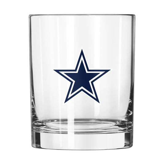 Dallas Cowboys 14oz Satin Etch Rocks Glass