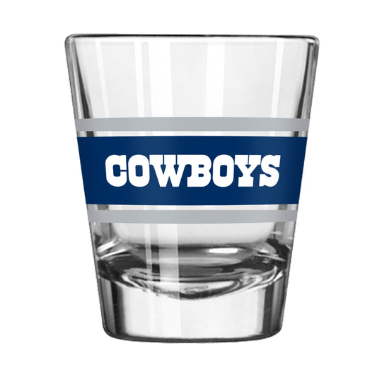 Dallas Cowboys 2oz Stripe Shot Glass