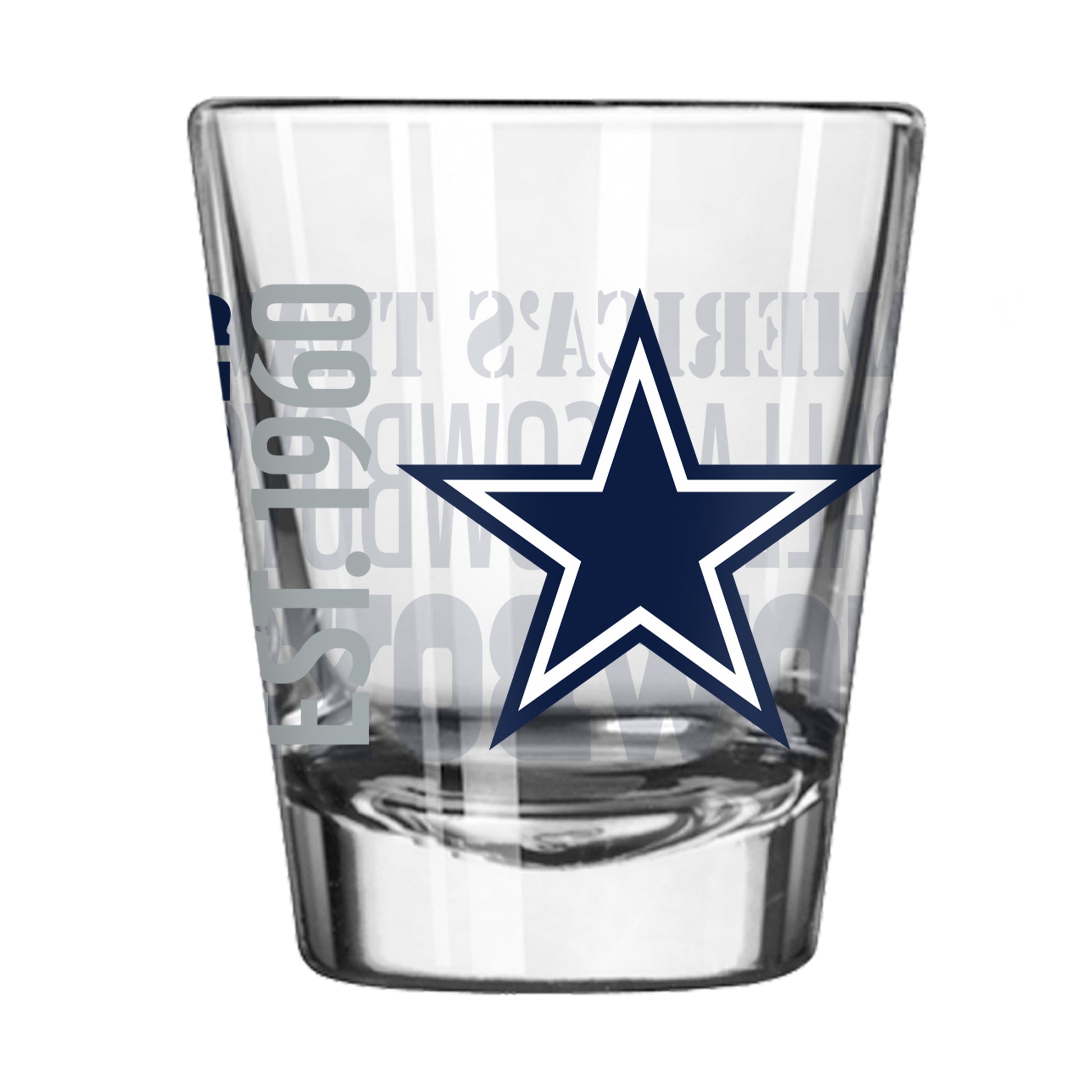 Dallas Cowboys Alternate 2oz Spirit Shot Glass