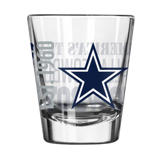 Dallas Cowboys Alternate 2oz Spirit Shot Glass