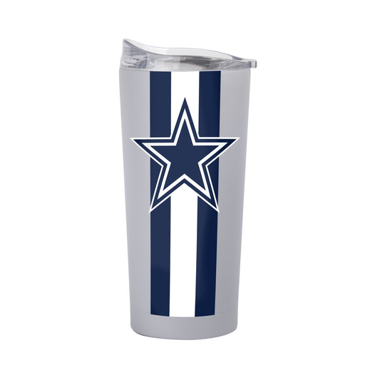 Dallas Cowboys 20oz Vertical Stripe Powder Coat Tumbler