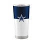 Dallas Cowboys 20oz Colorblock Stainless Tumbler