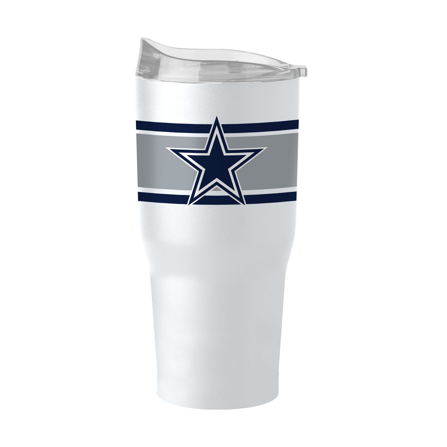Dallas Cowboys 30oz Stripe Powder Coat Tumbler