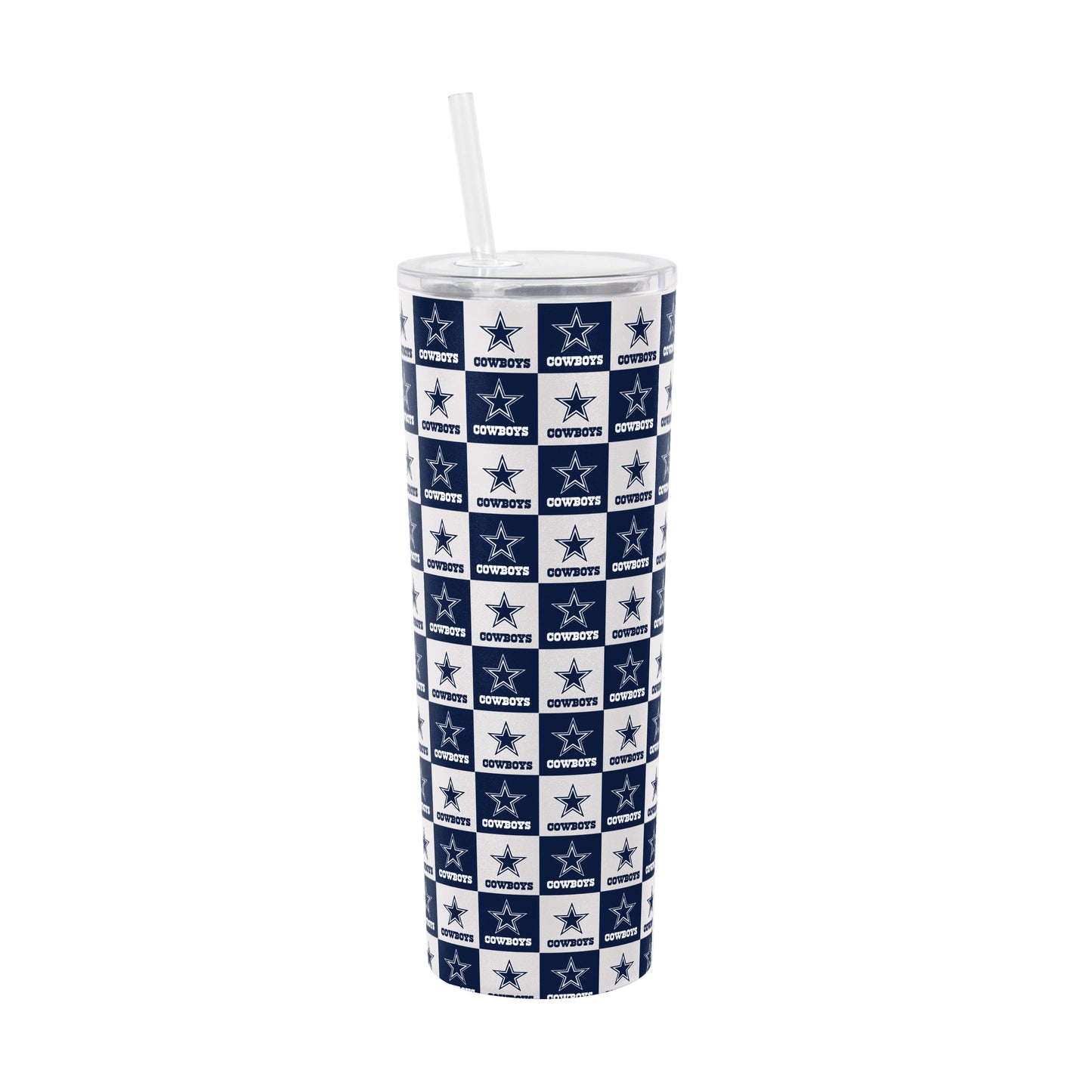 Dallas Cowboys 30oz Gridiron SS Straw Tumbler
