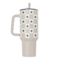 Dallas Cowboys 40oz Neutral Checker Powder Coat Tumbler
