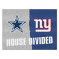 NFL House Divided Mat - Cowboys / Giants
