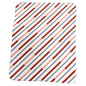 Denver Broncos Classic Vertical Stripe Fleece Throw