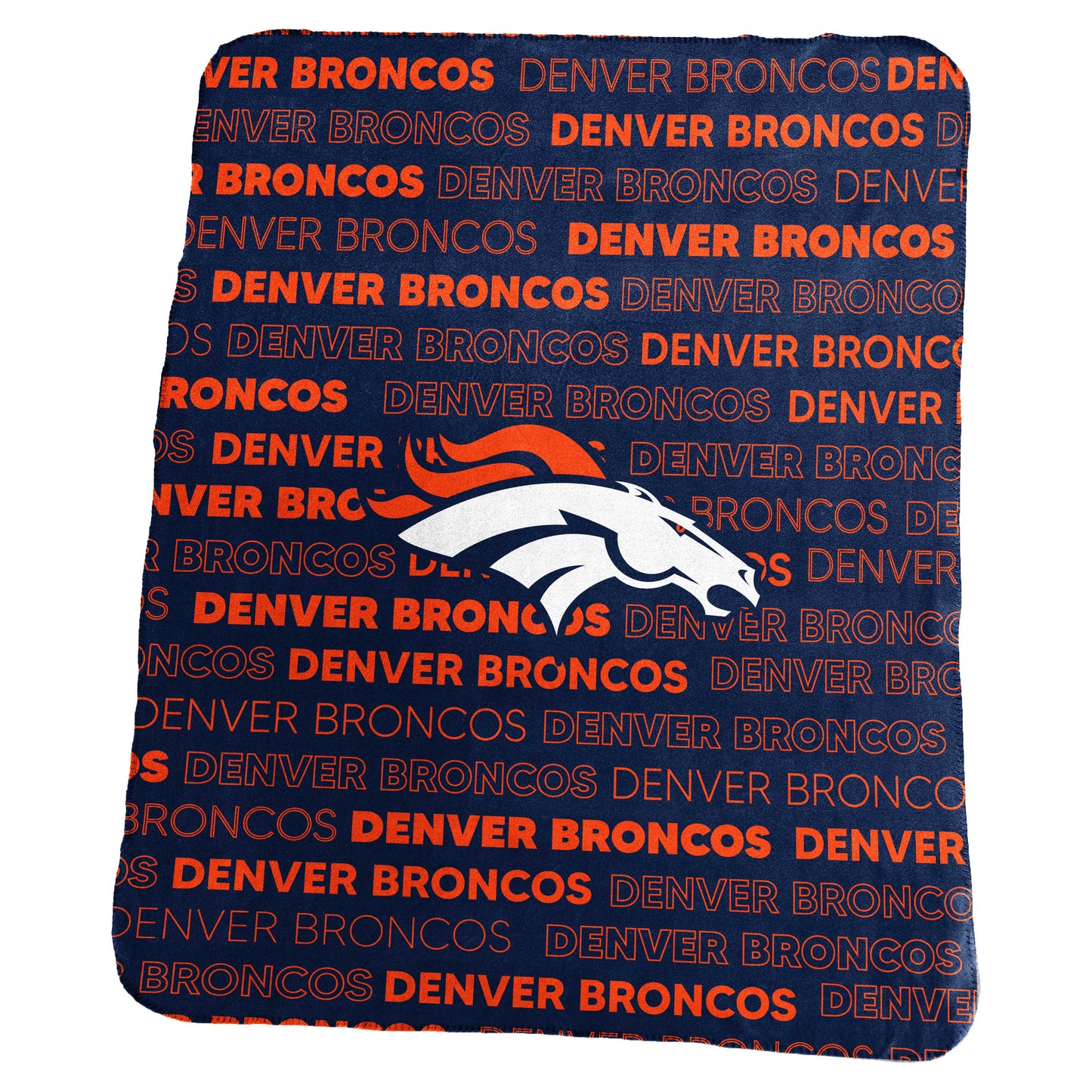 Denver Broncos Classic Fleece Throw