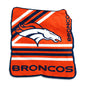 Denver Broncos Raschel Throw