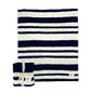 Denver Broncos Cable Navy Knit Throw 50x60