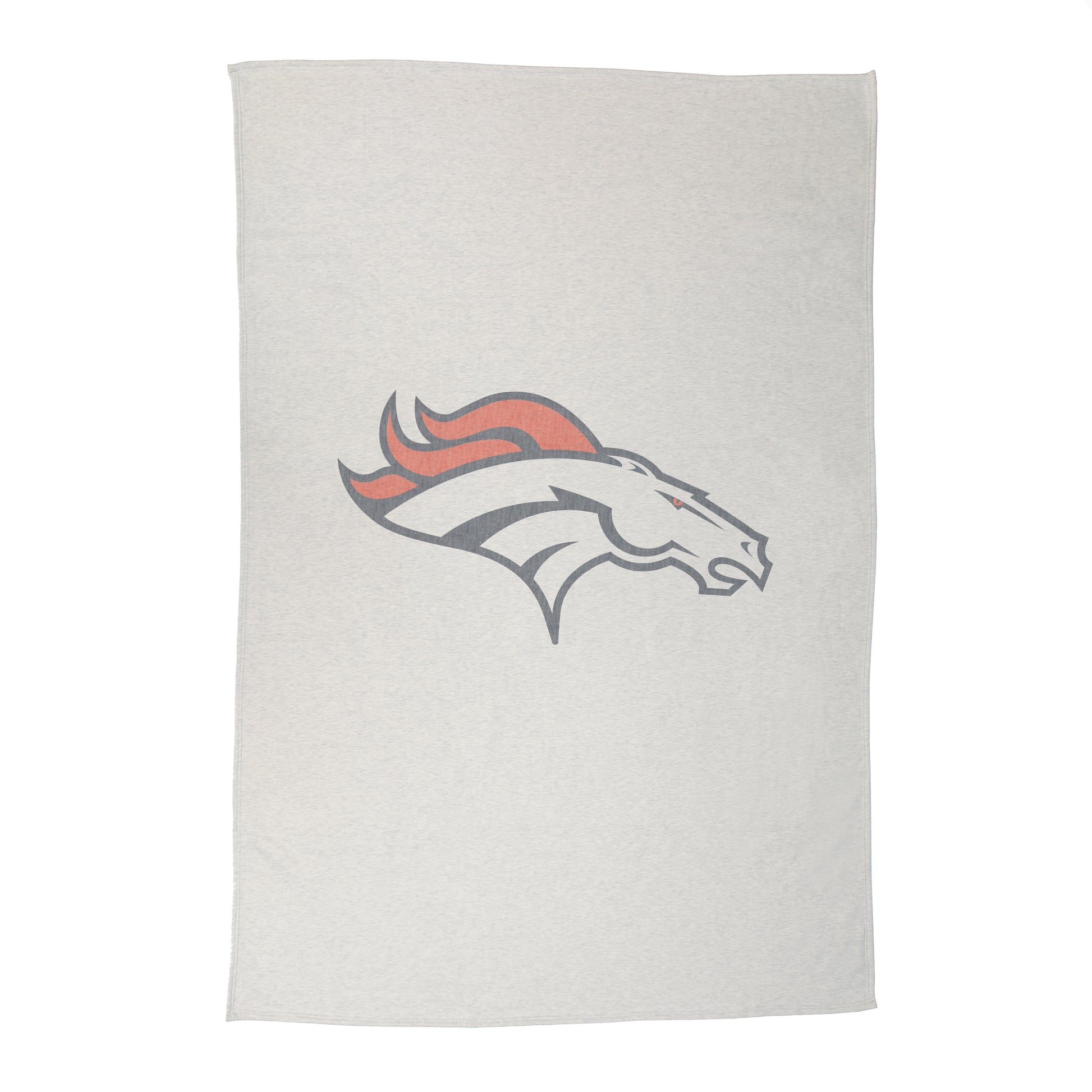 Denver Broncos Oversized Logo Sublimated Sweatshirt Blanket