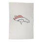 Denver Broncos Oversized Logo Sublimated Sweatshirt Blanket