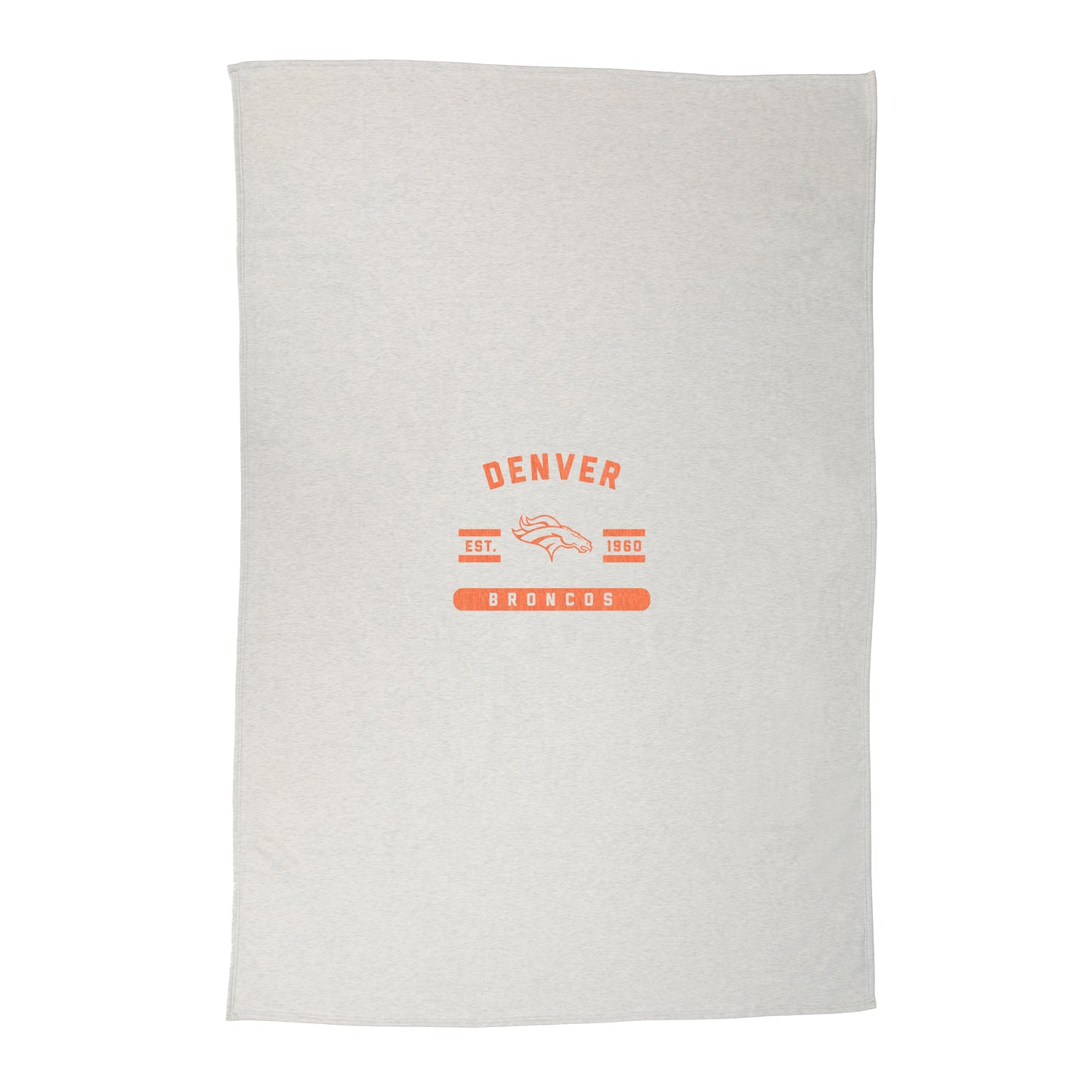Denver Broncos Sublimated Sweatshirt Blanket