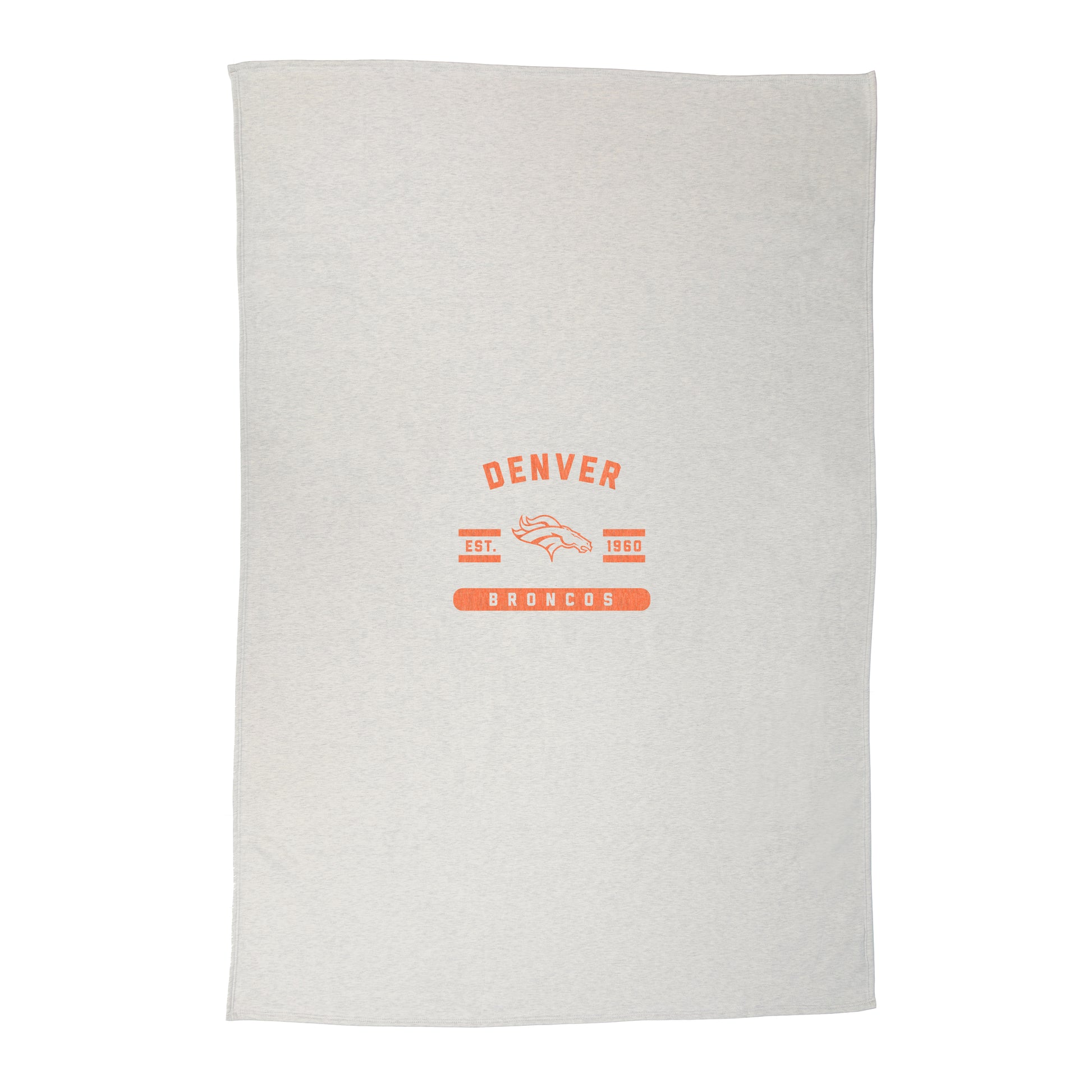 Denver Broncos Sublimated Sweatshirt Blanket