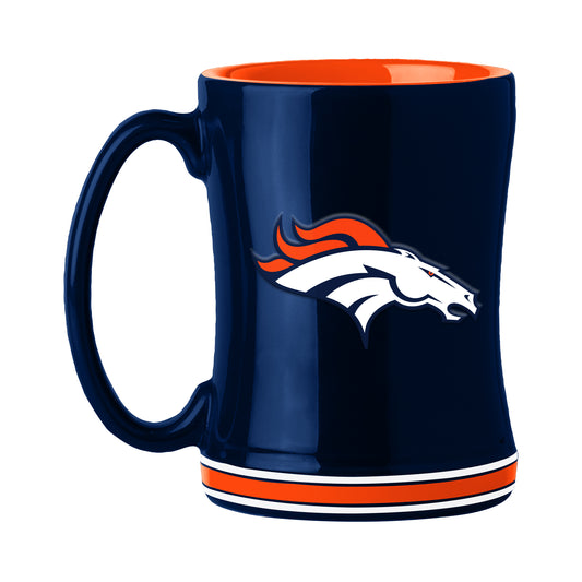 Denver Broncos 14oz Carrot Relief Mug
