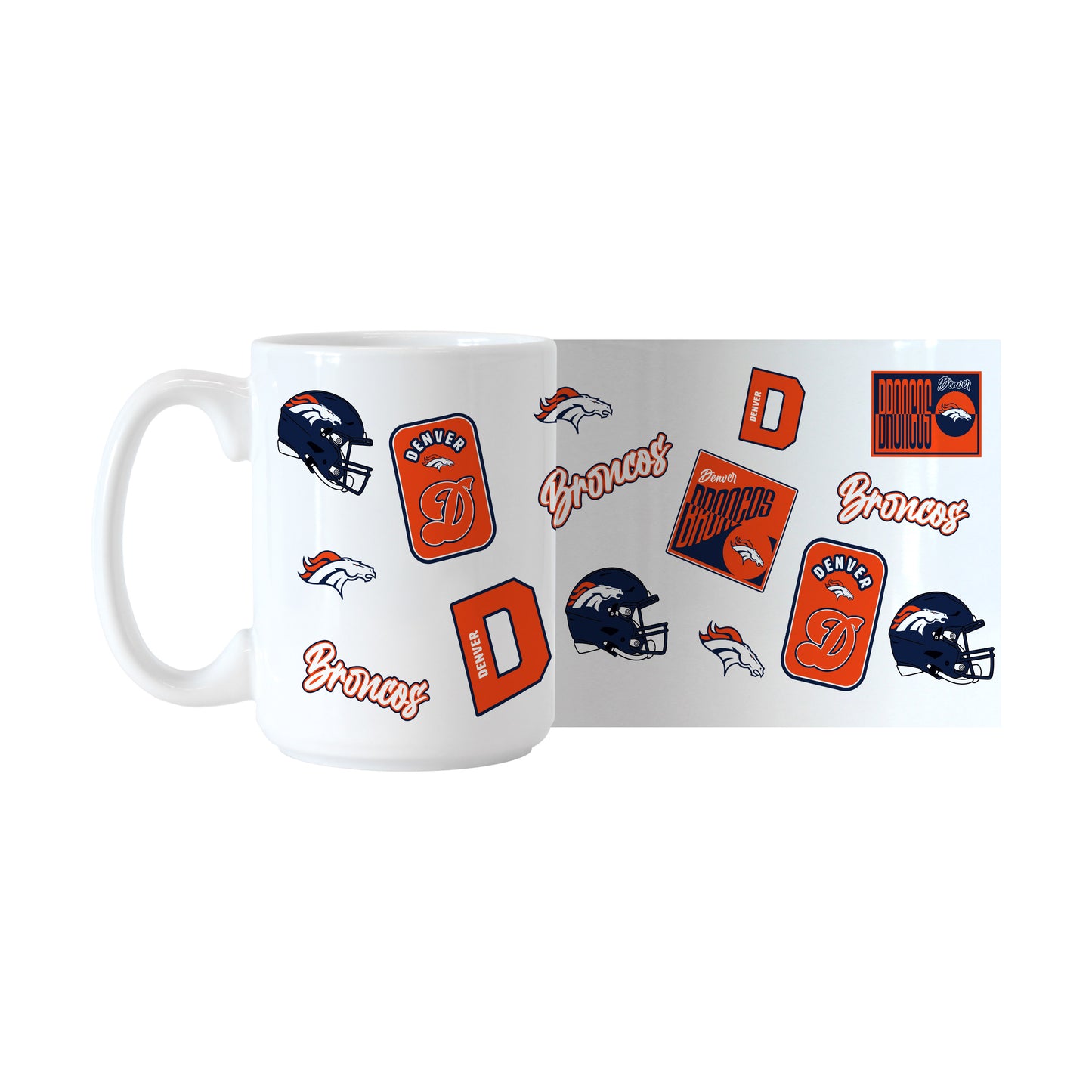 Denver Broncos 15oz Dreamweave Sublimated Mug
