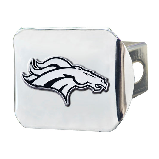 NFL - Denver Broncos Chrome on Chrome Hitch Cover