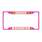 NFL - Denver Broncos-Pink License Plate Frame
