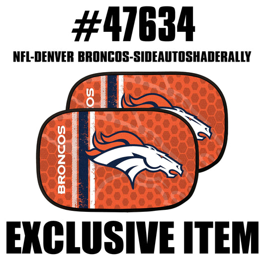 NFL - Denver Broncos Side Auto Shade