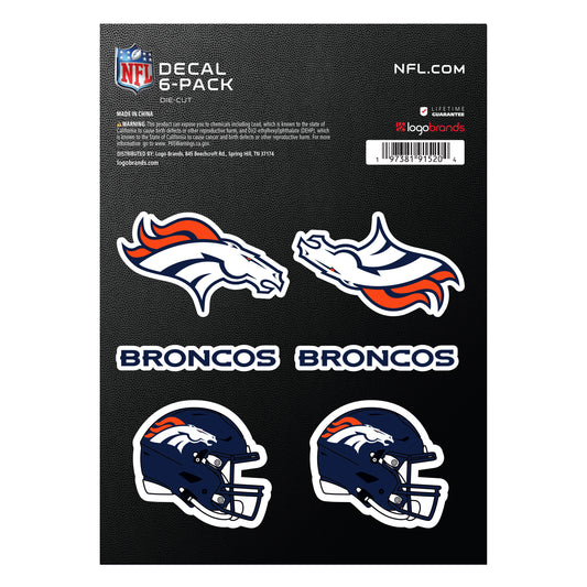 NFL - Denver Broncos DECAL6