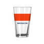 Denver Broncos 16oz Colorblock Pint Glass