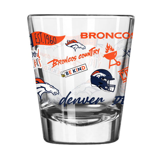 Denver Broncos 2oz Native Shot Glass