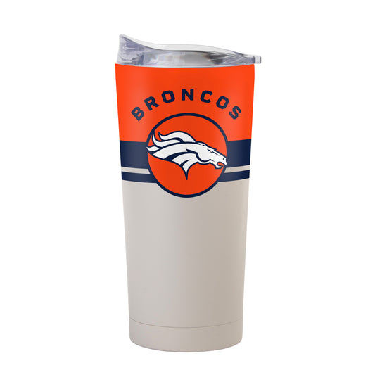 Denver Broncos 20oz Horizon Powder Coat Tumbler