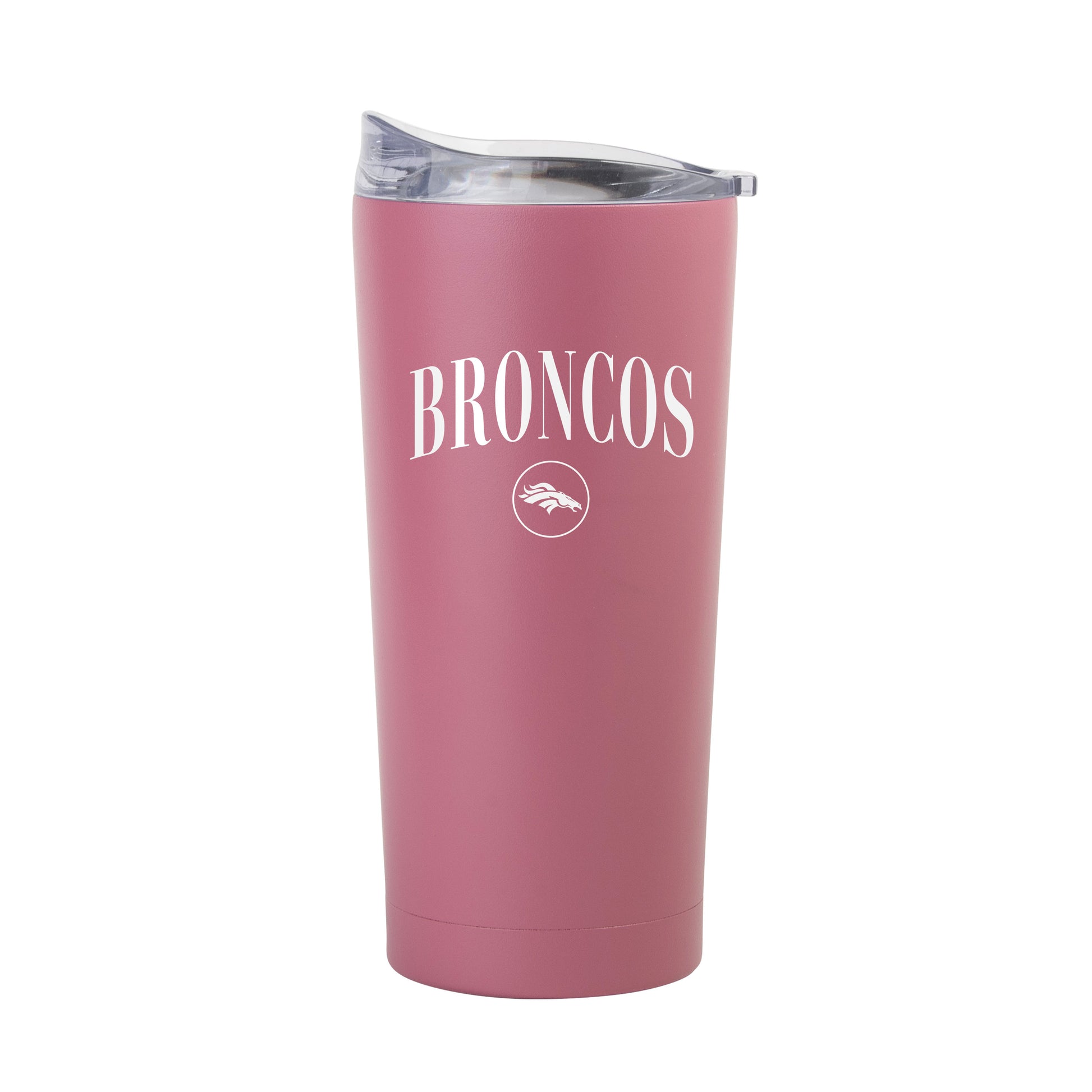 Denver Broncos 20oz Cinch Berry Powder Coat Tumbler