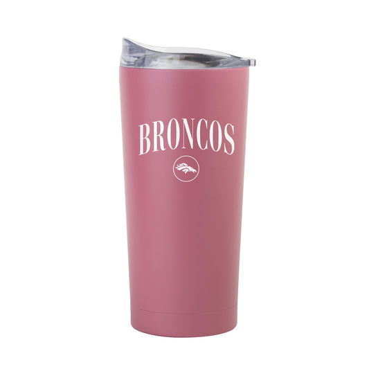 Denver Broncos 20oz Cinch Berry Powder Coat Tumbler