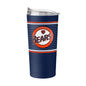 Denver Broncos 20oz Horizontal Stripe Powder Coat Tumbler