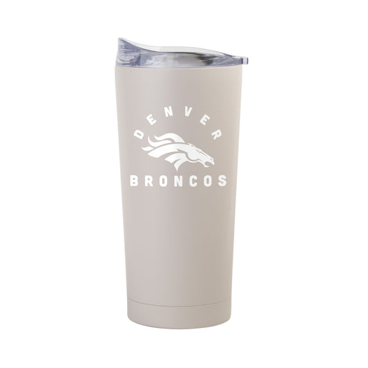 Denver Broncos 20oz Archway Sand Powder Coat Tumbler