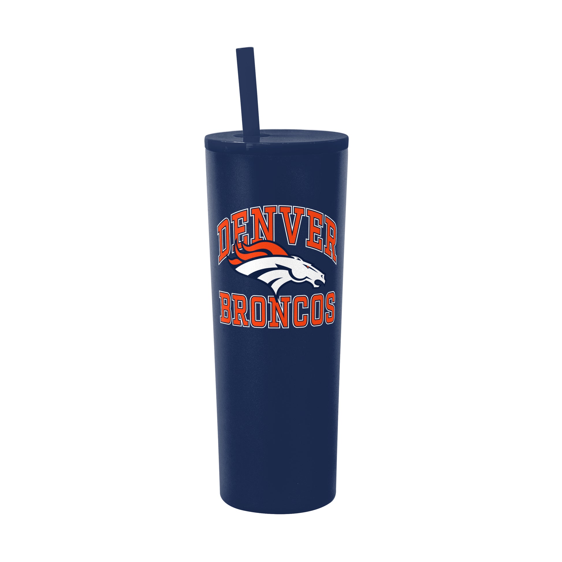 Denver Broncos 30oz Athletic SS Straw Tumbler