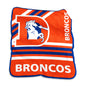 Denver Broncos Raschel Throw