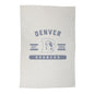 Vintage Denver Broncos Sublimated Sweatshirt Blanket